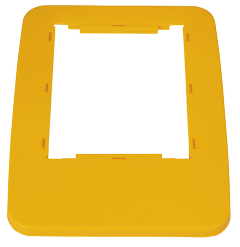 Frame probbax® voor afvalverzamelaar, geel  L