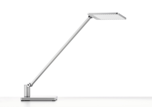 Novus dimbare LED-bureaulamp Attenzia Complete, licht warmwit, zilverkleurig  L