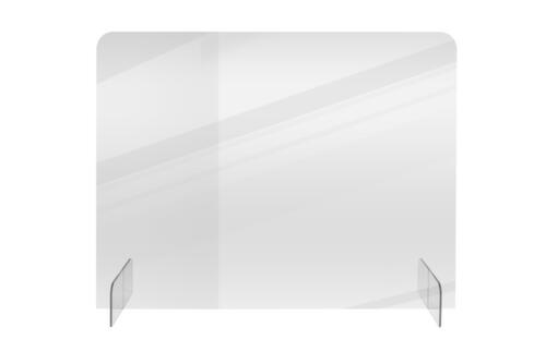 Legamaster tafelscheidingswand BASIC van acrylglas, hoogte x breedte 700 x 850 mm  L