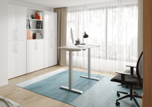 Elektrisch in hoogte verstelbaar sta-zit-bureau Mini Office XMST612  L
