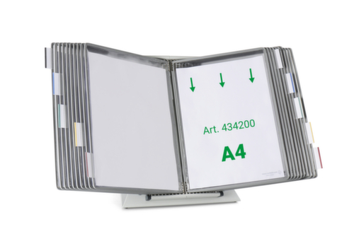 tarifold Tabel-overzicht Paneelsysteem, met 20 zichtpanelen in DIN A4  L
