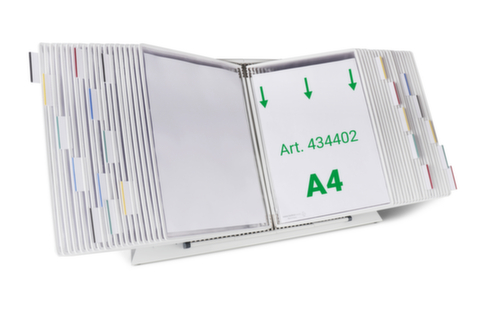 tarifold Tabel-overzicht Paneelsysteem, met 40 zichtpanelen in DIN A4  L