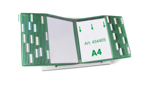 tarifold Tabel-overzicht Paneelsysteem, met 40 zichtpanelen in DIN A4  L