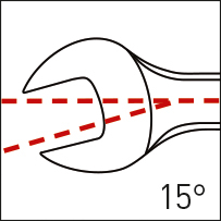 CLICKRAFT gaffelring ratel sl. 36 mm  L