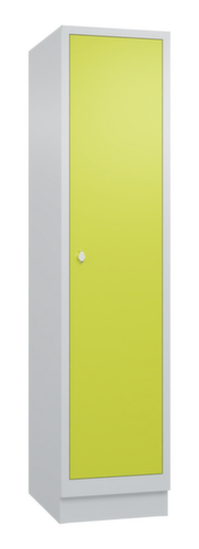 C+P Garderobekast Classic met 1 compartiment - gladde deur, vakbreedte 400 mm  L