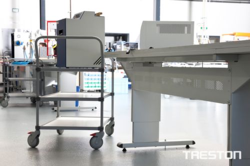 Treston ESD-tafelwagen 800x430 mm, draagvermogen 150 kg, 2 etages  L