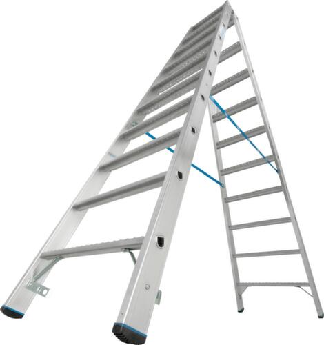 Krause dubbele ladder STABILO® Professional, 2 x 10 treden met R13-laag  L