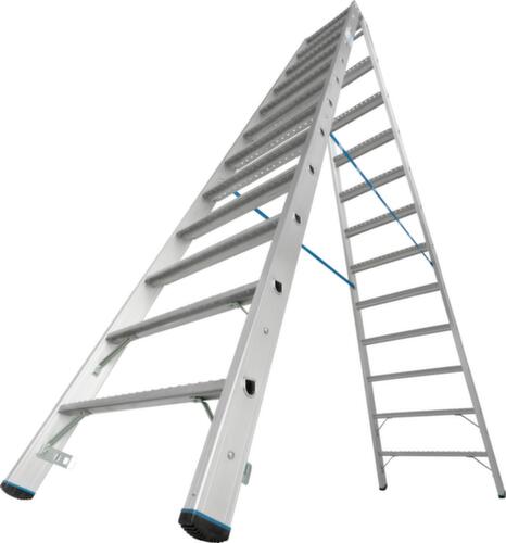 Krause dubbele ladder STABILO® Professional, 2 x 12 treden met R13-laag  L