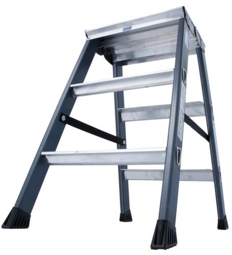 Krause Geëloxeerde dubbele ladder MONTO® SePro D®  L