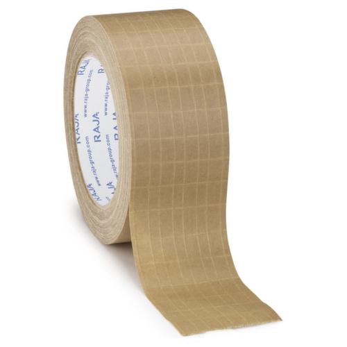Raja vezelversterkt papieren plakband, lengte x breedte 25 m x 50 mm  L