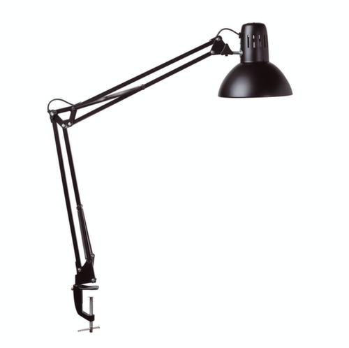MAUL Tafellamp MAULstudy met klemvoet, zwart  L