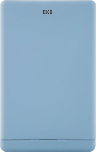 Afvalverzamelbak EKO met touchdeksel, 20 l, blauw, deksel blauw  L