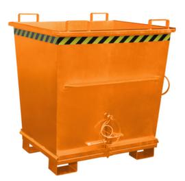 Bauer Bodemklepcontainer in RAL2000 geeloranje