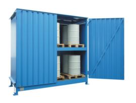 Lacont Stellingcontainer voor gevaarlijke stoffen voor maximaal 60 vaten van 200 liter