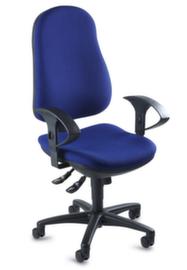 Topstar Bureaustoel Support SY met ergonomisch gevormde zitting, blauw