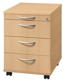 Verrijdbaar ladeblok Solid, 4 lade(n)