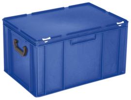 Euronorm-koffer, blauw, HxLxB 330x600x400 mm