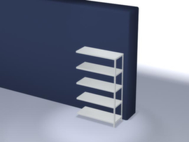 hofe Uitbreidbare schroefstelling met maximaal 350 kg vaklast