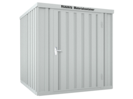 S&auml;bu Gelakte materiaalcontainer FLADAFI&reg; met houten vloer