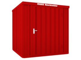 S&auml;bu Gelakte materiaalcontainer FLADAFI&reg; met houten vloer