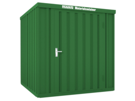 S&auml;bu Gelakte materiaalcontainer FLADAFI&reg; met houten vloer