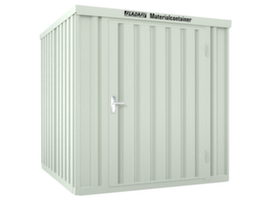 S&auml;bu Gelakte materiaalcontainer FLADAFI&reg; met houten vloer