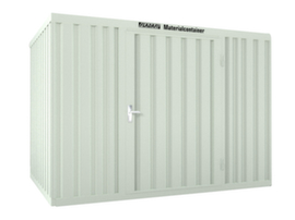 S&auml;bu Gelakte materiaalcontainer FLADAFI&reg; met houten vloer