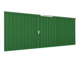 S&auml;bu Gelakte materiaalcontainer FLADAFI&reg; met houten vloer