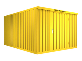 Säbu Gelakte containercombinatie FLADAFI® met verschillende modules