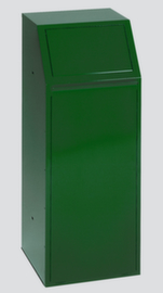 VAR Afvalverzamelaar P 80, 68 l, RAL6001 smaragdgroen, deksel RAL6001 smaragdgroen
