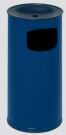 VAR Combi-asbak H 71 K, RAL5010 gentiaanblauw