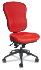 Topstar Bureaustoel met komzitting en extra dikke bekleding, rood