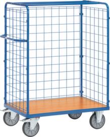 fetra Pakketwagen met wanden van draadgaas, draagvermogen 600 kg