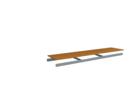 hofe Houten plank voor breedvakstelling, breedte x diepte 2250 x 500 mm