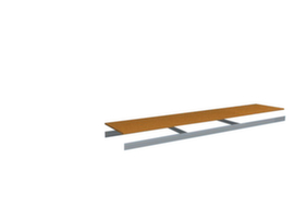 hofe Houten plank voor breedvakstelling, breedte x diepte 2500 x 500 mm