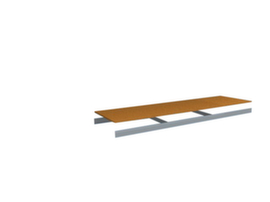 hofe Houten plank voor breedvakstelling, breedte x diepte 2250 x 600 mm
