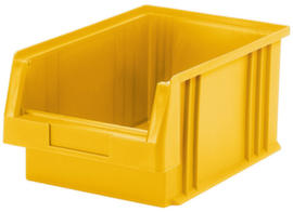 Lakape Stapelbare zichtbak Eco geschikt voor rollenbaan, geel, diepte 330 mm, polypropyleen