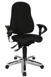 Topstar bureaustoel Sitness 10 met permanent-contactmechanisme, zwart