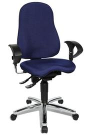 Topstar bureaustoel Sitness 10 met permanent-contactmechanisme, blauw