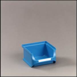 Allit Zichtbak ProfiPlus Box 1, blauw, diepte 100 mm, polypropyleen