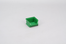 Allit Zichtbak ProfiPlus Box 1, groen, diepte 100 mm, polypropyleen