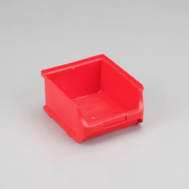 Allit Zichtbak ProfiPlus Box 2B, rood, diepte 160 mm, polypropyleen