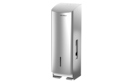 AIR-WOLF Toiletpapierautomaat Gamma voor 3 rollen, RVS