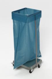 Open vuilniszakstandaard van RVS, voor 120-liter-zakken