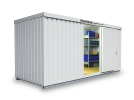 S&auml;bu Ge&iuml;soleerde materiaalcontainer met kant-en-klaar gemonteerde vloer