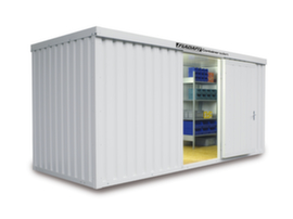 S&auml;bu Ge&iuml;soleerde materiaalcontainer met kant-en-klaar gemonteerde vloer