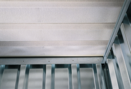 S&auml;bu Vliescoating voor container