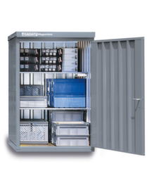 S&auml;bu Magazijnbox met vast dak