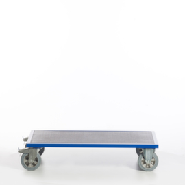 Rollcart Platformwagen met slipvast laadvlak, draagvermogen 1200 kg, laadvlak lengte x breedte 1200 x 800 mm