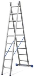 Krause Multifunctionele ladder, 2 x 9 sporten met profiel